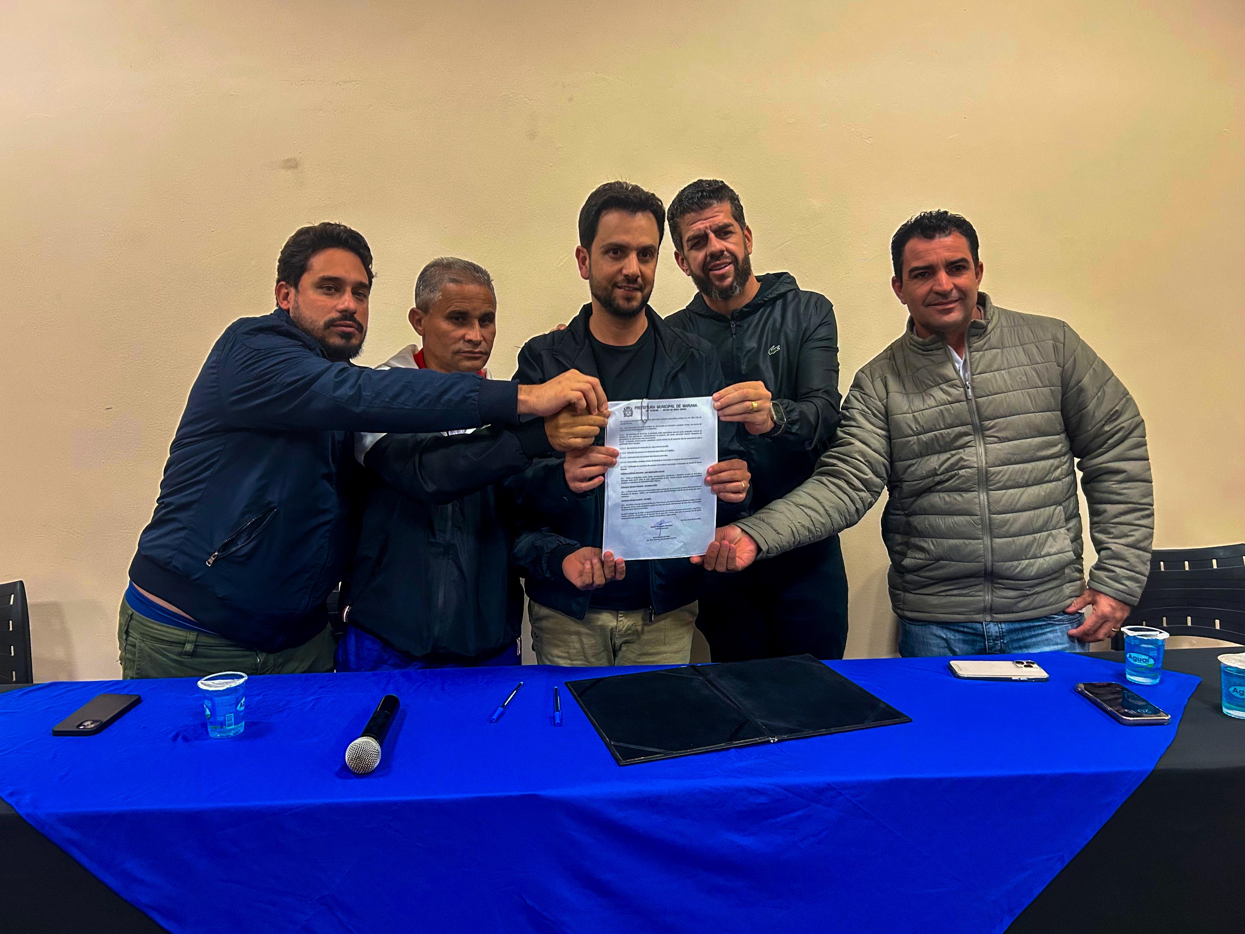 Repassa de  R$ 542 mil à Liga Esportiva de Mariana