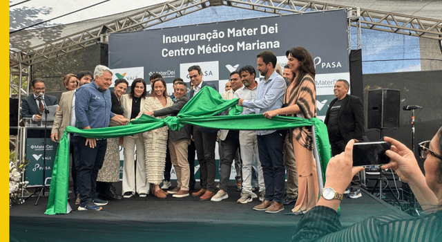 Inauguração do Mater Dei Centro Médico Mariana marca avanço no acesso à saúde da região