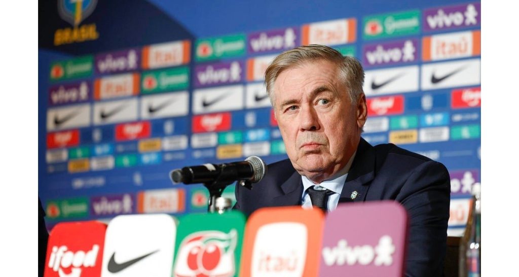 Carlo Ancelotti, técnico da Seleção Brasileira (Foto: Rafael Ribeiro/CBF)