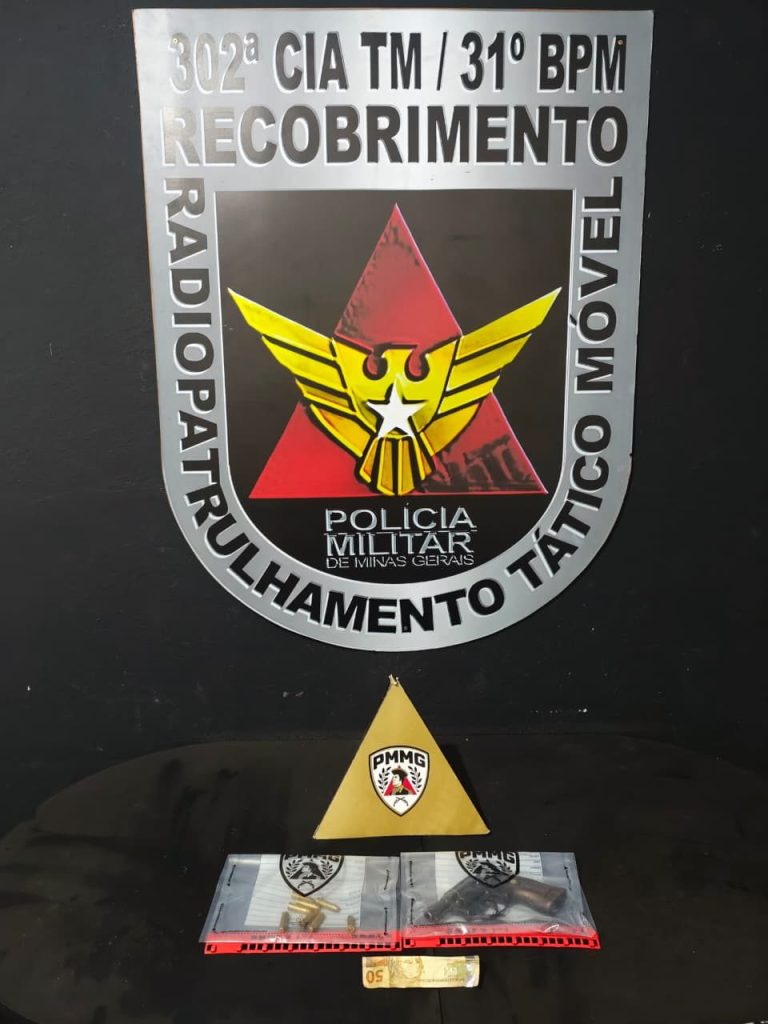 Após disparos, suspeito confessa ter comprado arma no mesmo dia e acaba preso em Lafaiete