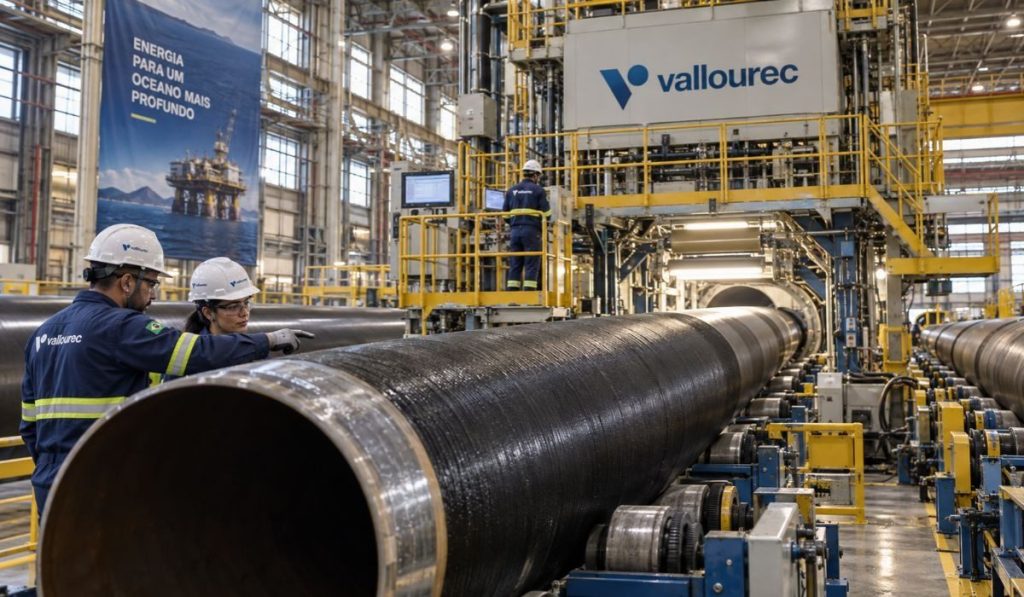 Vallourec inicia no Espírito Santo primeira linha industrial do mundo para nova tecnologia de dutos submarinos usada em águas profundas