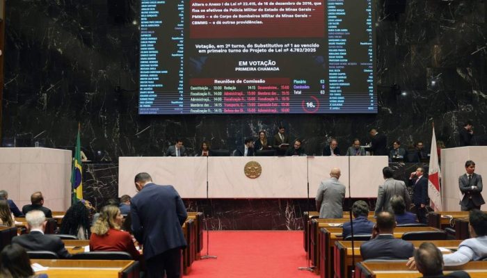 PL e PT seguem sendo as duas maiores bancadas no Legislativo mineiro, cujo índice de renovação foi de 31,2%