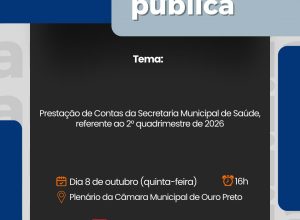 Assessoria de Comunicação e Eventos Câmara Municipal de Ouro Preto