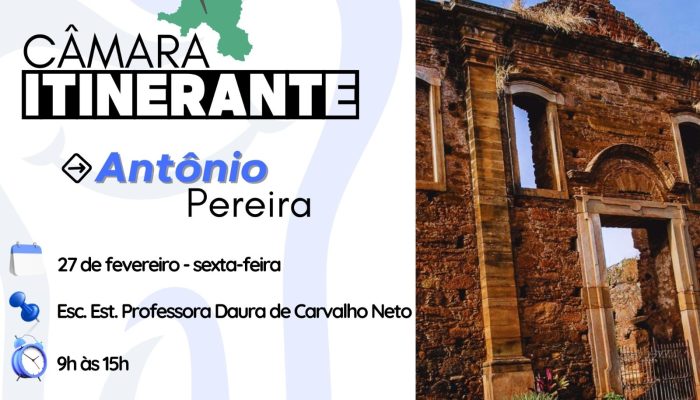 Assessoria de Comunicação e Eventos Câmara Municipal de Ouro Preto