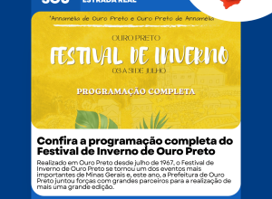 Ao longo do mês de julho a cidade respira arte e cultura no maior Festival de Inverno de Minas Gerais