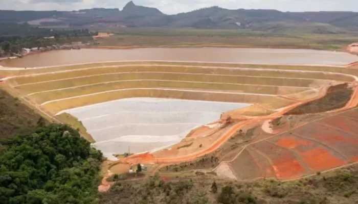 Agência Nacional de Mineração (ANM) determinou o embargo de barragem da Vale em Itabirito • Divulgação / Vale