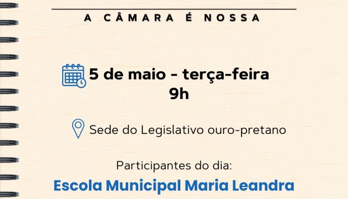 Assessoria de Comunicação e Eventos Câmara Municipal de Ouro Preto