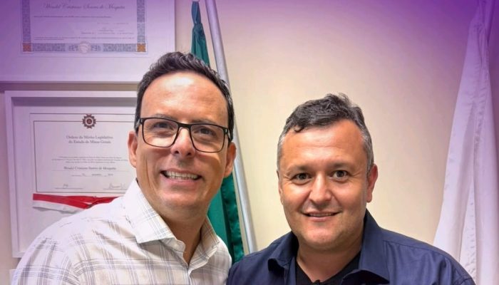 Deputado Wendel Mesquita e Ex Vereador de Itabirito Ricardo Oliveira