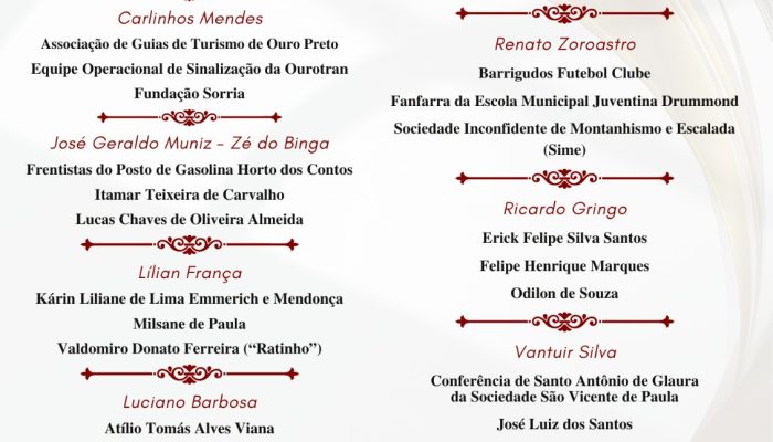 Assessoria de Comunicação e Eventos Câmara Municipal de Ouro Preto