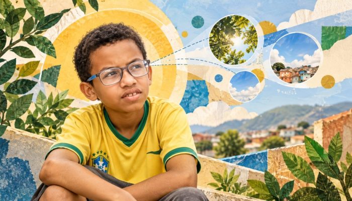 Aos 11 anos, Gustavo precisa da solidariedade da região para cuidar da visão