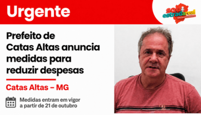 Medidas entram em vigor a partir de 21 de outubro e incluem cortes em diferentes serviços e despesas da administração municipal