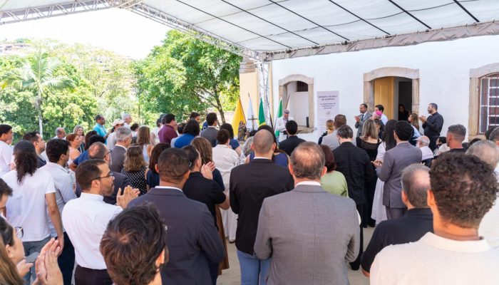 Com recursos destinados pelo MPMG, Arquidiocese de Mariana inaugura reserva técnica para restauro e preservação de acervo religioso