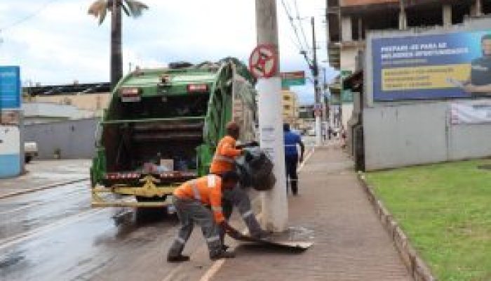 Empresa vencedora de processo licitatório assume serviço de limpeza pública em Congonhas