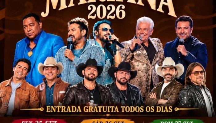 É nesta sexta! Expo Mariana reúne grandes nomes da música com entrada gratuita Publicado em 25...
