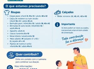 Larmena lança campanha de arrecadação de roupas e calçados para meninos acolhidos Instituição em Conselheiro Lafaiete