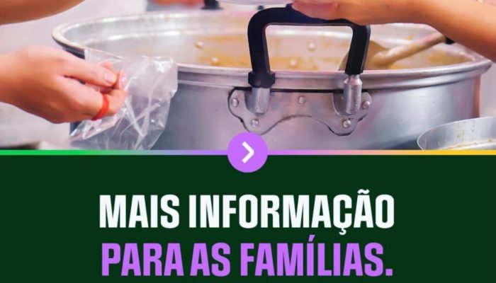 Prefeitura de Ouro Branco reforça a importância da alimentação saudável nas escolas e disponibiliza cardápios no aplicativo Conecta OB