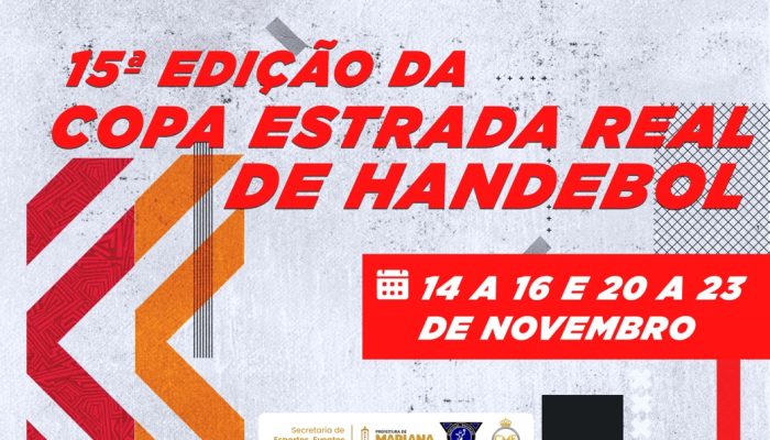 O handebol vai movimentar Mariana neste mês de novembro