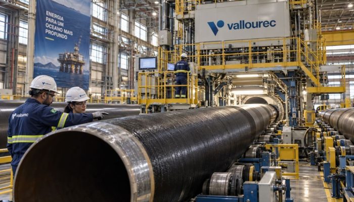 Vallourec inicia no Espírito Santo primeira linha industrial do mundo para nova tecnologia de dutos submarinos usada em águas profundas